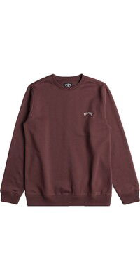 2024 Billabong Mens Arch Sweatshirt EBYFT00103 - Port