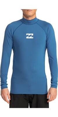 2024 Billabong Hombres Chaleco De Lycra Manga Larga Wave All Day EBYWR00102 - Dark Blue