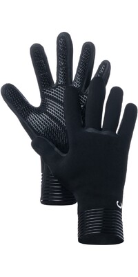 2024 C- Skins Guantes Con Cable 2mm C-GLWI2 - Black