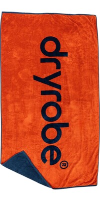 2024 Dryrobe Toalla De Playa Ecolgica BEACH TOWEL ODSB - Orange / Deep Sea Blue