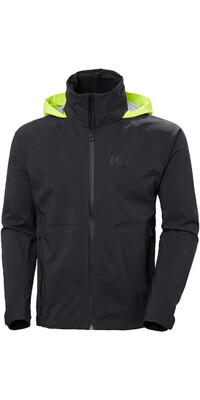 2024 Helly Hansen Mens HP Foil Shell Sailing Jacket 2.0 34472 - Ebony