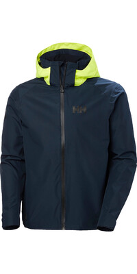 2024 Helly Hansen Hombres Inshore Cup Sailing Jacket 34404 - Navy