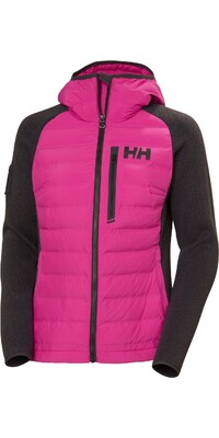 2024 Helly Hansen Womens Arctic Ocean Hybrid Insulated Jacket  30370 - Magenta 2.0