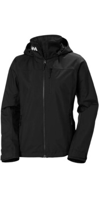 Helly Hansen Mujer Crew 2024 Chaqueta De Capa Intermedia Con Capucha 2.0 34447 - Black