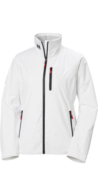 2024 Helly Hansen Womens Crew Midlayer Sailing Jacket 34449 - White