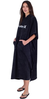 2024 Hurley One & Only Hooded Towel AR8848 - Black