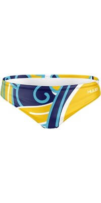 2024 Huub Hombres Braga De Baño Brownlee II Jonny BRIEFJON - Navy / Amarillo