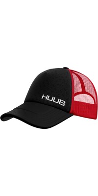 2024 Huub Gorra De Béisbol De Running A2-RBCBR - Negra / Roja