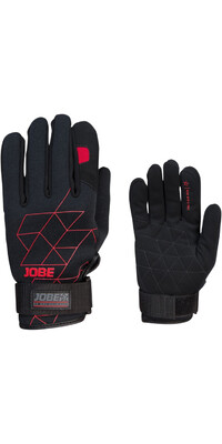 2024 Jobe Hombres Guantes Stream - Black / Rojo