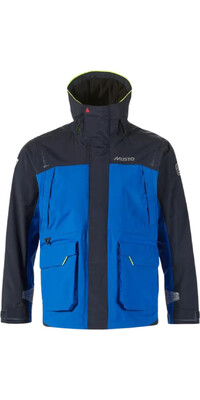 2024 Musto Mens BR1 Channel Sailing Jacket 82399 - Aruba Blue / Navy