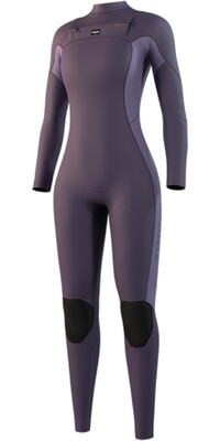 2025 Mystic Womens Haven 3/2mm Chest Zip Wetsuit 35000.250047 - Purple