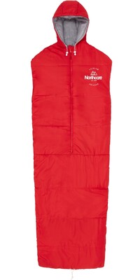 2024 Northcore Saco De Dormir Convertible NOCO126AB - Rojo