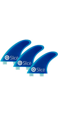 2024 Slice Núcleo Hexagonal Ultraligero S5 Fcs Compatible Aletas Surfboard Sli-02 - Azul