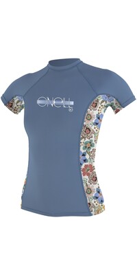 2024 O'Neill Chicas Premium Skins Chaleco De Lycra De Manga Corta 4175 - Infinity / Talitha