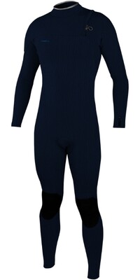 2024 O'Neill Mens Hyperfreak Comp-X 2mm+ Zip Free Wetsuit 5487 - Abyss