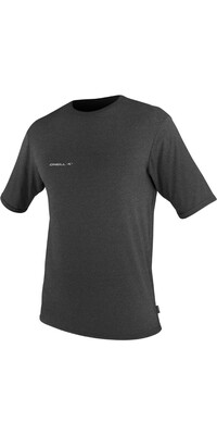 2024 O'Neill Hombres Trvlr Hybrid Camisa De Manga Corta Para El Sol 4878 - Graphite