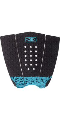 2024 Ocean and Earth Simple Jack Hybrid Surfboard Grip Tail Pads OESATP55 - Black / Blue