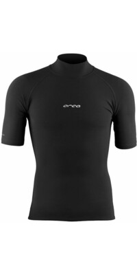 2024 Orca Hombres Tango Chaleco De Lycra De Manga Corta MAA5 - Black