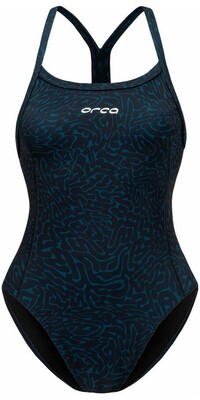 2024 Orca Mujer Core Traje De Bao De Una Pieza Con Tirantes Finos MS53 - Dark Blue Diploria