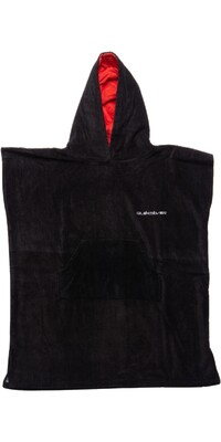 Quiksilver Junior Robe Poncho 2024 Toalla Cambiador Con Capucha / AQBAA03033 - Jet Black