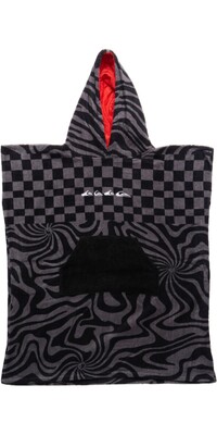 Quiksilver Junior Robe Poncho 2024 Toalla Cambiador Con Capucha / AQBAA03033 - Tarmac