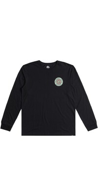 2024 Quiksilver Mens Bloom Cycle Long Sleeve Tee EQYZT07707 - Black