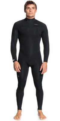 2024 Quiksilver Mens Everyday Sessions 4/3mm Back Zip Wetsuit EQYW103206 - Black