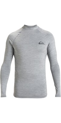 2024 Quiksilver Hombres Everyday UP50 Chaleco De Lycra De Manga Larga AQYWR03131 - Quarry Heather