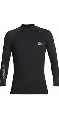 2024 Quiksilver Mens Everyday UV50 Long Sleeve Rash Vest AQYWR03131 - Black