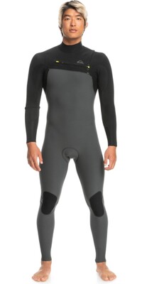 2024 Quiksilver Mens Highline 5/4/3mm Chest Zip Wetsuit AQYW103113 - Black