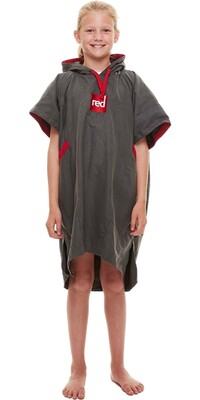 2024 Red Paddle Co Kids Quick Dry Changing Robe / Poncho 0020090060081 - Grey