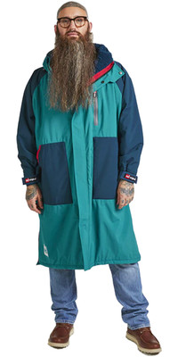 2024 Red Paddle Co Recuperado EVO Pro Cambio De Manga Larga Robe / Poncho 002-009-006 - Teal / Navy