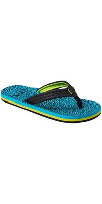 2024 Reef Kids Ahi Flip Flops CJ2050 - Blue Coral