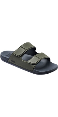 2024 Reef Hombres Sandalias Acolchadas Tradewind CI9889 - Grey / Oliva