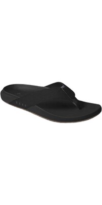 2024 Reef Mens The Raglan Flip Flop Sandal CJ3889 - Black / Gum