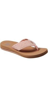 2024 Reef Mujer Primavera Tejido Sandalias Flip Flop CI6717 - Peach Parfait