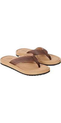 2024 Rip Curl Mens Chiba Open Toe Flip Flops TCTG47 - Brown / Tan