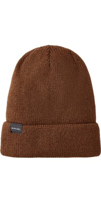 2024 Rip Curl Hombres Impact Reg Beanie 19SMHE - Chocolate Espolvoreado