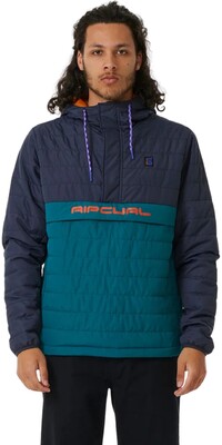 2024 Rip Curl Hombres Bsqueda Anorak Puffer 01HMJA - Purple Night