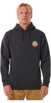 Rip Curl Hombres 2024 Sudadera Con Capucha Wetsuit Icon CFEGM9 - Negra