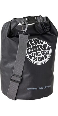 2024 Rip Curl Surf Series Bolsa De Barril 20L 14SMUT - Black / Grey