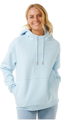 Rip Curl Mujer Sudadera Con Capucha 2024 Premium Surf GFEDU9 - Light Blue