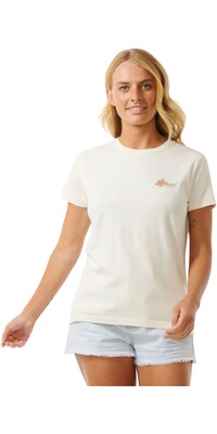 Rip Curl Mujer 2024 Camiseta Estndar Wild Bloom 0D9WTE - Bone