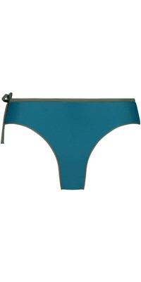 2024 Wallien Mujer Braguita De Bikini Reversible Con Cordn 102027001 - Green / Teal