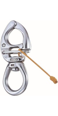 2024 Wichard HR Quick Release Snap Shackle With Large Bail WR2773 - Silver