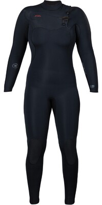 2024 Xcel Womens Infiniti 5/4mm Chest Zip Wetsuit WN54Z2L4 - Black