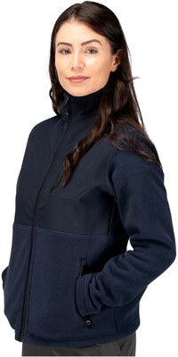 2024 Zhik Mujer Hybrid Fleece Chaqueta JKT-0035-W - Midnight Blue