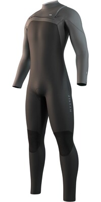 2025 Mystic Hombres Motion 4/3mm Chest Zip Neopreno 35000.250007 - Black