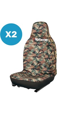 2025 Northcore Waterproof Car Seat Cover Bundle NWCSCC - Camo