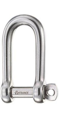 2025 Wichard Self-locking Long D Shackle WR1211 - Silver